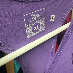 Women's‎ Purple Tank Top